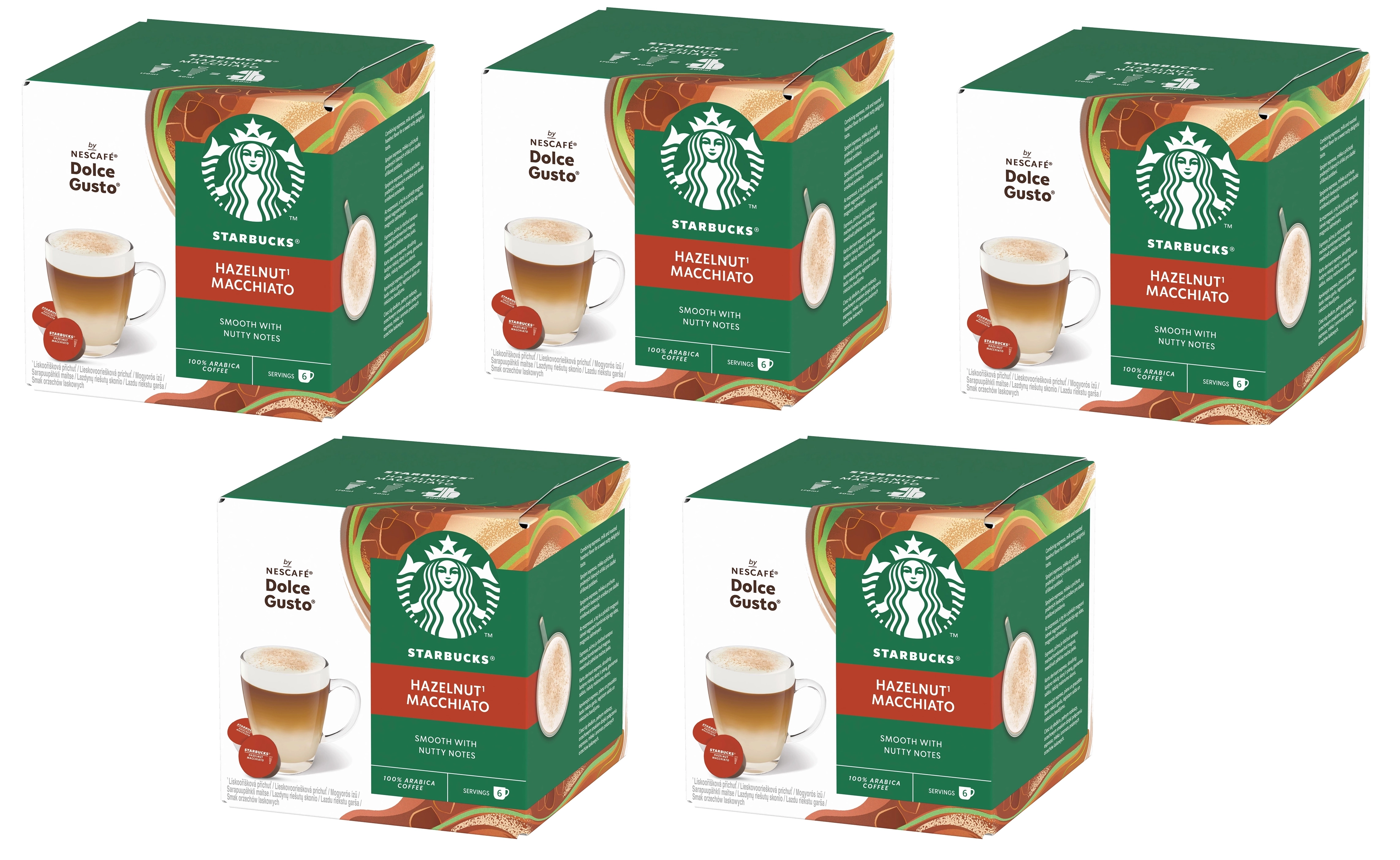 Kapsułki Starbucks Nescafe Dolce Gusto Hazelnut Macchiato 60szt.