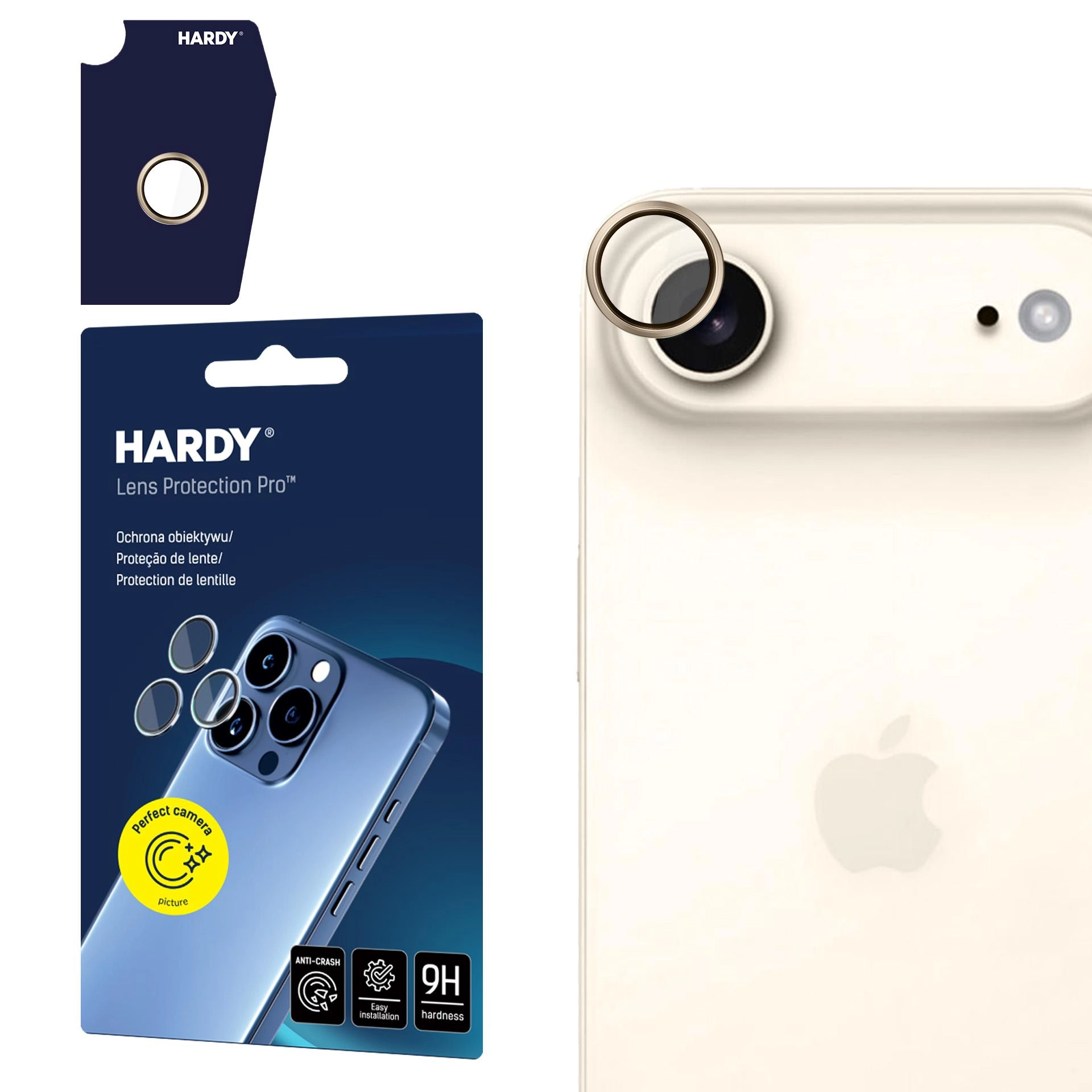 Szkło hartowane 3mk HARDY Lens Protection Pro 1LENS do iPhone Air