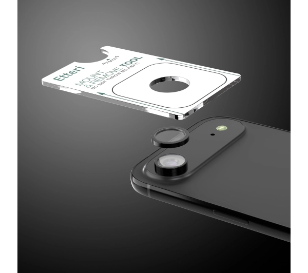 Etteri Camera Lens Protector do iPhone Air Czarny