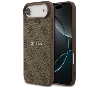 Guess 4G Ring Classic Logo MagSafe do iPhone Air brązowy