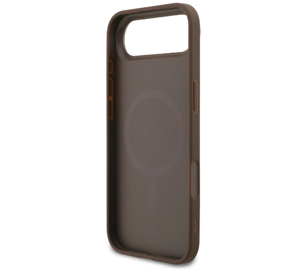Guess 4G Ring Classic Logo MagSafe do iPhone Air brązowy