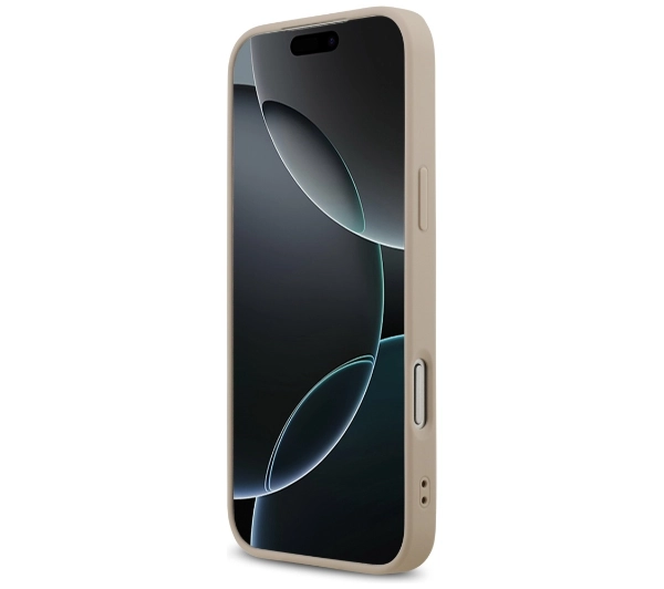 Guess 4G Ring Classic Logo MagSafe do iPhone 17 Pro Max różowy