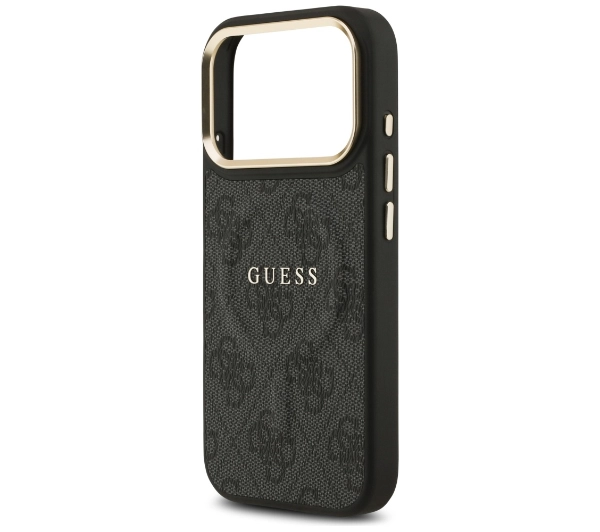 Guess 4G PU Classic Logo MagSafe do iPhone 17 Pro czarny