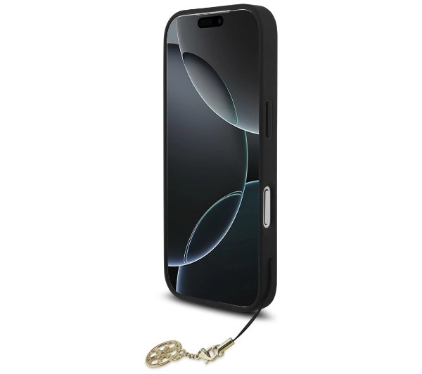 Guess 4G Charms Collection MagSafe do iPhone 17 Pro Czarny