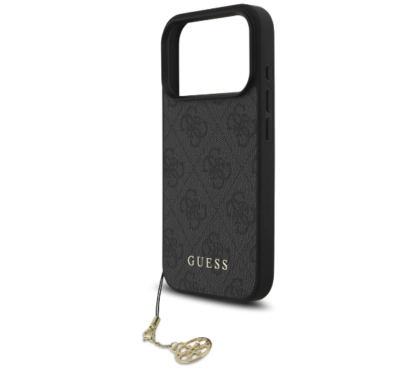 Guess 4G Charms Collection MagSafe do iPhone 17 Pro Czarny