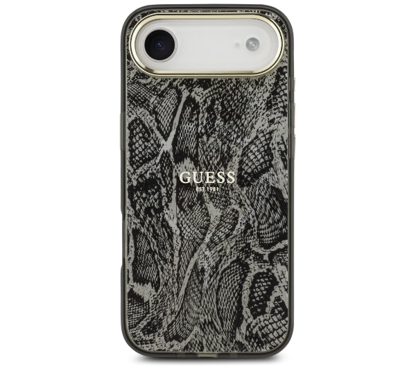 Guess Python Pattern MagSafe do iPhone Air Czarny