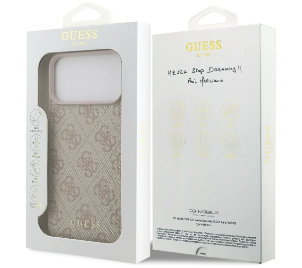Guess 4G Classic do iPhone 17 Pro Max Różowy