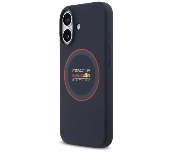 Red Bull Racing Silicone Red Ring MagSafe do iPhone 17 Granatowy