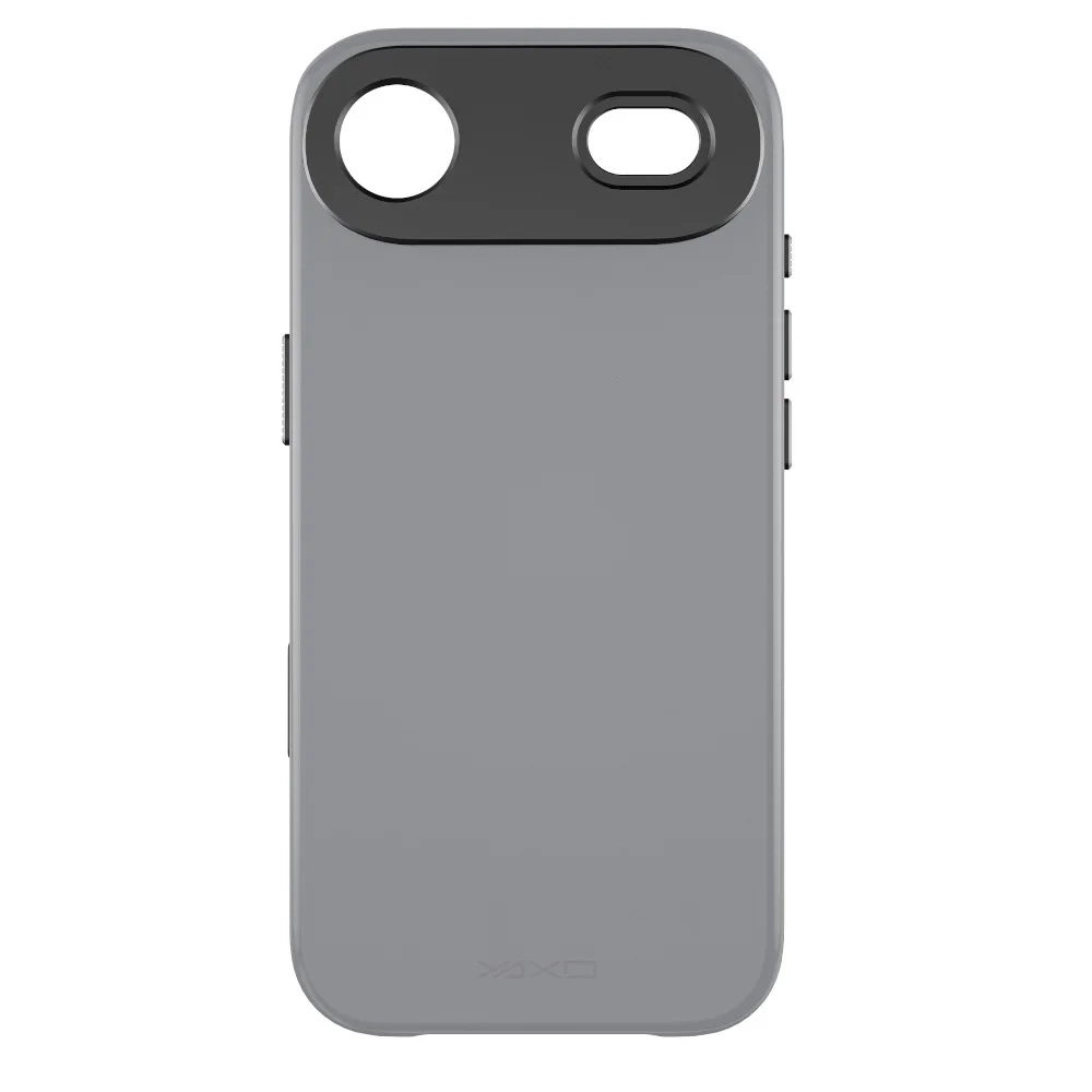 Etui Yaxo Leather Gear Slim Case MagSafe do iPhone Air Szary