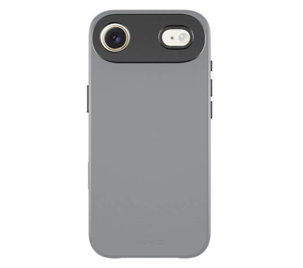 Yaxo Leather Gear Slim Case MagSafe do iPhone Air Szary