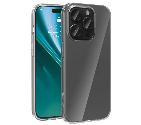Etteri Clear Case do iPhone 15 Pro Max