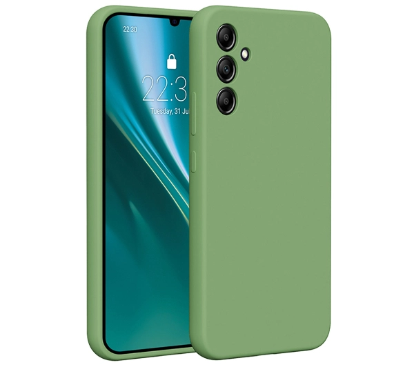 Etteri Silicone Case do Galaxy A34 5G Zielony