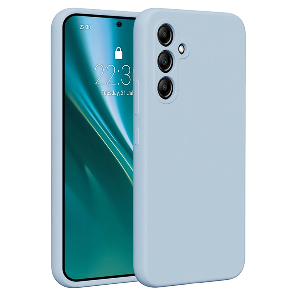 Etui Etteri Silicone Case Galaxy A54 5G Niebieski