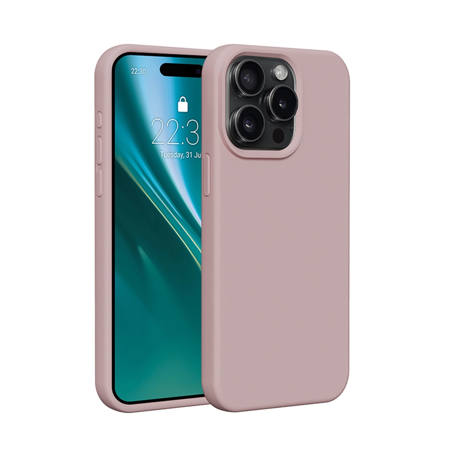 Etui Etteri Silicone Case do iPhone 12 /12 Pro Różowy