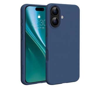 Etui Etteri Silicone Case do iPhone 17 Niebieski