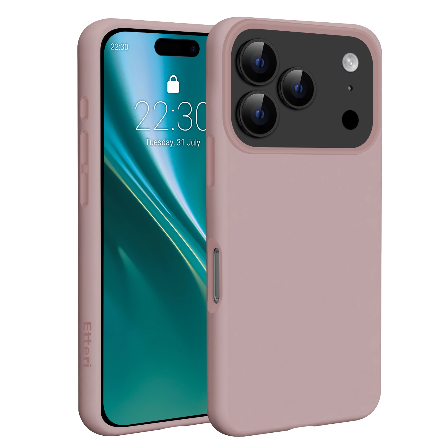 Etui Etteri Silicone Case do iPhone 17 Pro Różowy