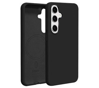 Etteri Silicone Case do Galaxy S25 Plus Czarny