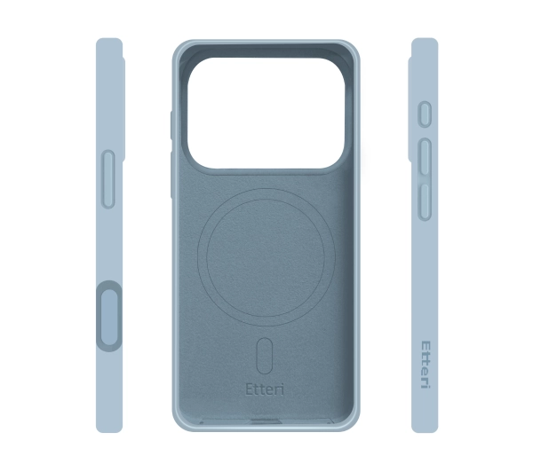 Etteri Silicone Case do iPhone 17 Pro Niebieski