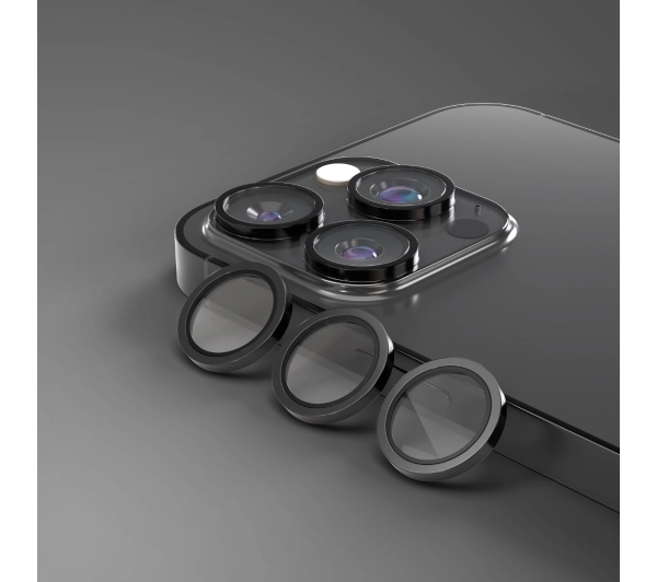 Etteri Camera Lens Protector do iPhone 16 Pro /16 Pro Max Czarny