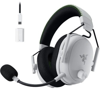 Słuchawki bezprzewodowe z mikrofonem Razer BlackShark V3 Pro do Xbox ANC Nauszne Biały