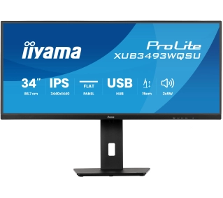 iiyama ProLite XUB3493WQSU-B6 34" 3K IPS 120Hz 1ms MPRT - Kup na Raty - RRSO 0%
