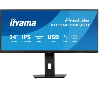 Monitor iiyama ProLite XUB3493WQSU-B6 34" 3K IPS 120Hz 1ms MPRT
