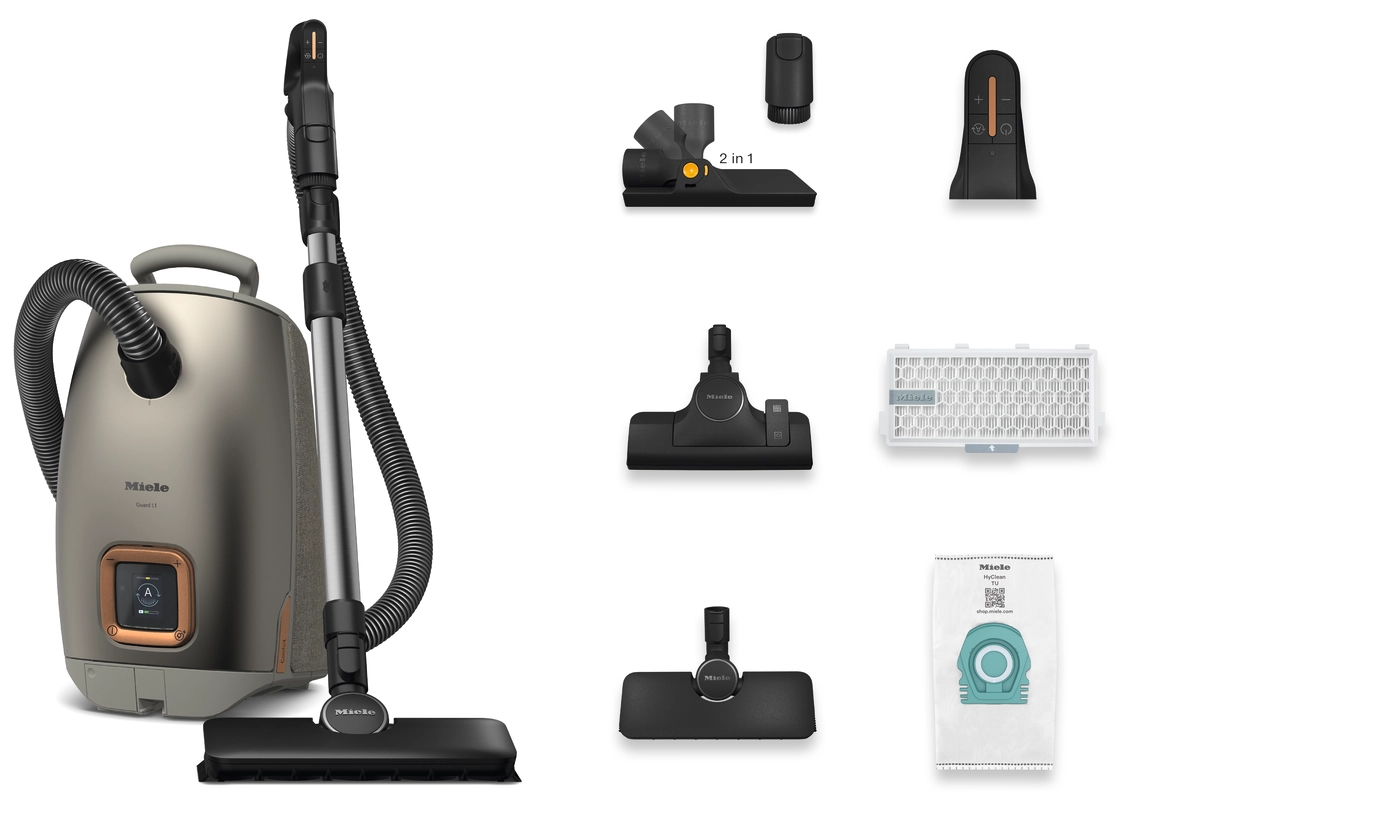 Odkurzacz Miele Guard L1 Comfort 890W Ssawka podłogowa Ssawko-szczotka z miękkim włosiem