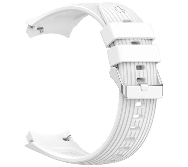 Bizon Strap Watch Silicone S do Huawei Watch 5 42mm Biały