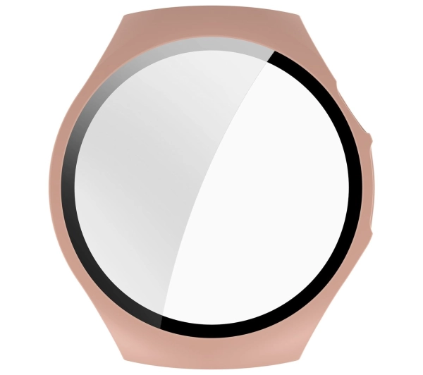Bizon ze szkłem do Huawei Watch 5 42 mm różowy
