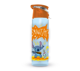 Pyramid Plastic Soft Touch Chugger Bottle Disney Lilo & Stitch Showtime