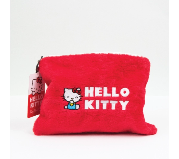 Pyramid Plush Pencil Case Hello Kitty