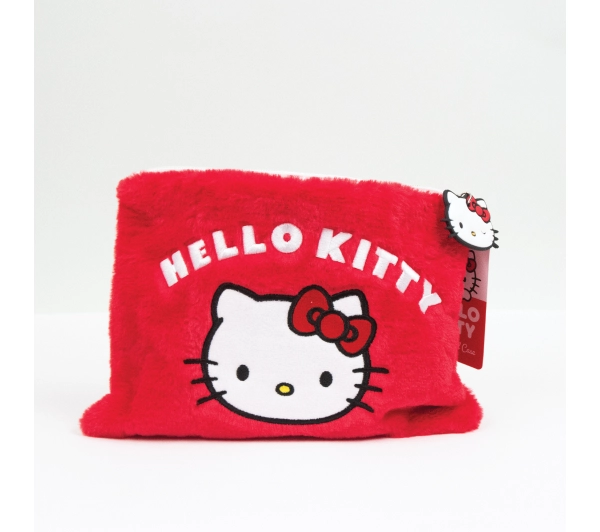 Pyramid Plush Pencil Case Hello Kitty