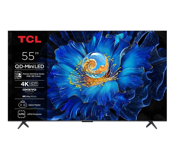 TCL 55C6KS 55" QD-Mini LED 4K 60Hz Google TV Dolby Vision Dolby Atmos HDMI 2.1 DVB-T2