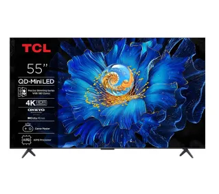 TCL 55C6KS 55" QD-Mini LED 4K 60Hz Google TV Dolby Vision Dolby Atmos HDMI 2.1 DVB-T2 - Kup na Raty - RRSO 0%