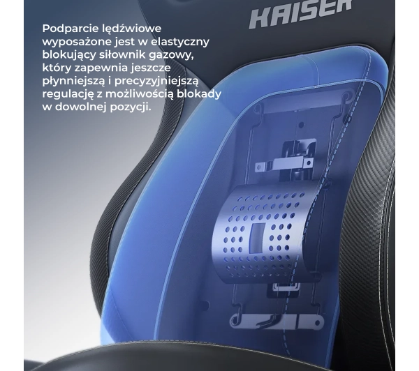 Anda Seat Kaiser 4 V2 XL Gamingowy do 150kg Skóra ECO Czarny - Kup na Raty - RRSO 0%