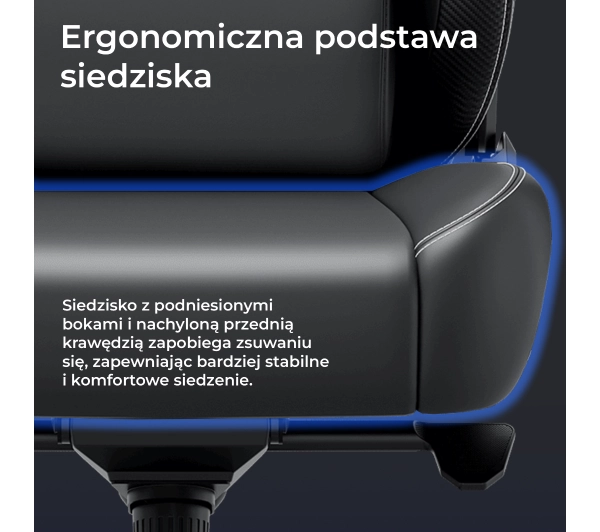 Anda Seat Kaiser 4 V2 XL Gamingowy do 150kg Skóra ECO Czarny - Kup na Raty - RRSO 0%