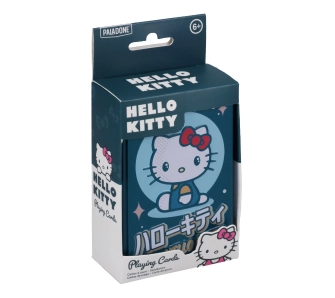Karty do gry Paladone Hello Kitty Playing Cards w metalowej puszce