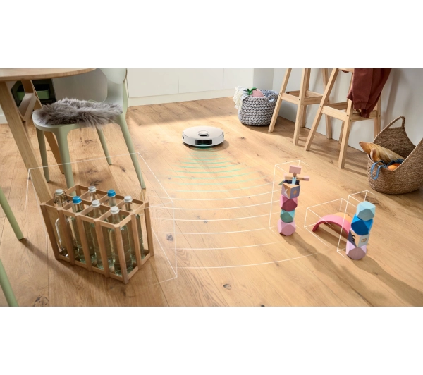 Bosch Spotless Advanced+ BCRD2W Funkcja mopowania Stacja oczyszczająca Tworzenie mapy pomieszczenia 75dB - Kup na Raty - RRSO 0%