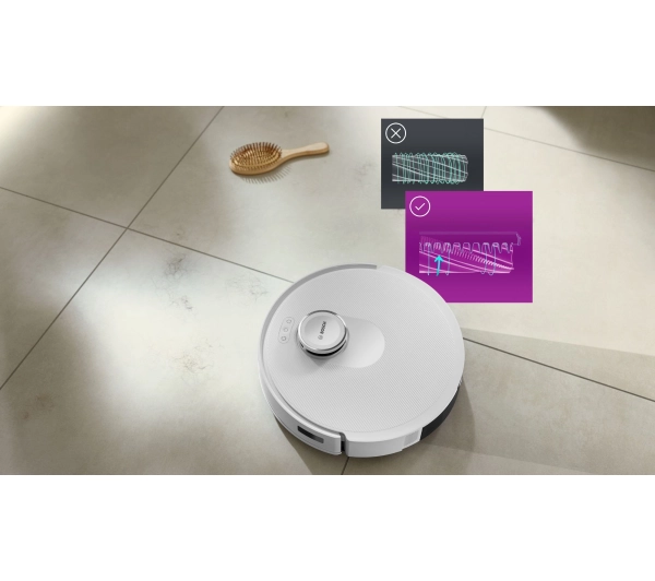 Bosch Spotless Advanced+ BCRD2W Funkcja mopowania Stacja oczyszczająca Tworzenie mapy pomieszczenia 75dB - Kup na Raty - RRSO 0%