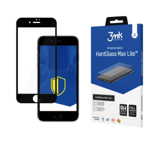 3mk HardGlass Max Lite Black do Apple iPhone 7/8/SE 20 20/2022