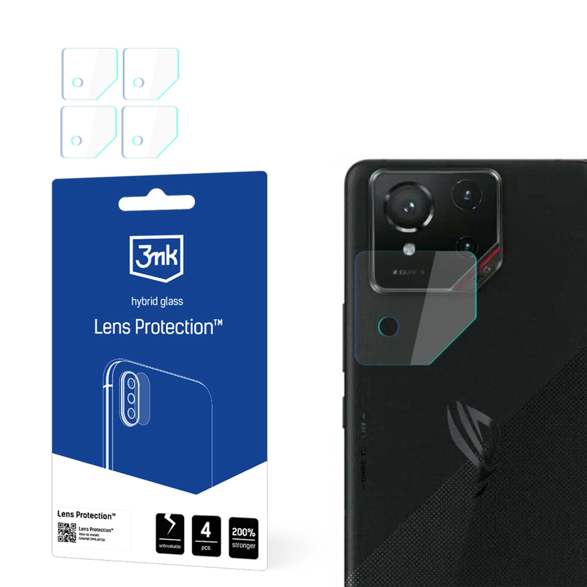 Szkło hybrydowe 3mk Lens Protection do Asus ROG Phone 9/9 Pro