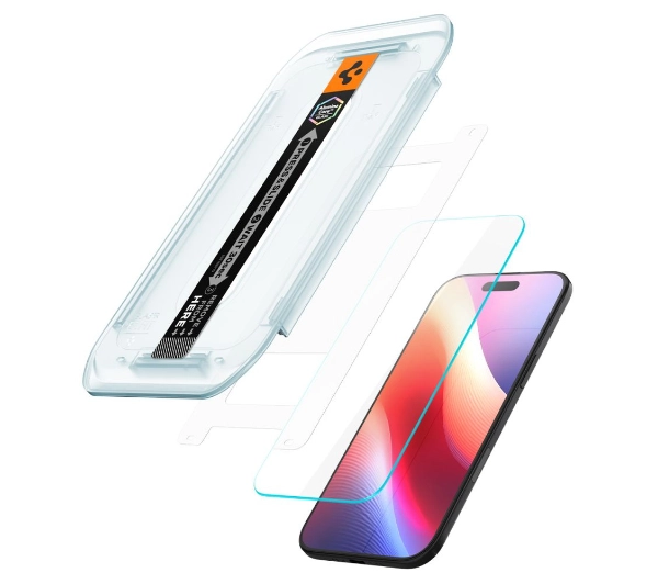 Spigen Glas.TR "EZ FIT" do iPhone Air 2szt clear