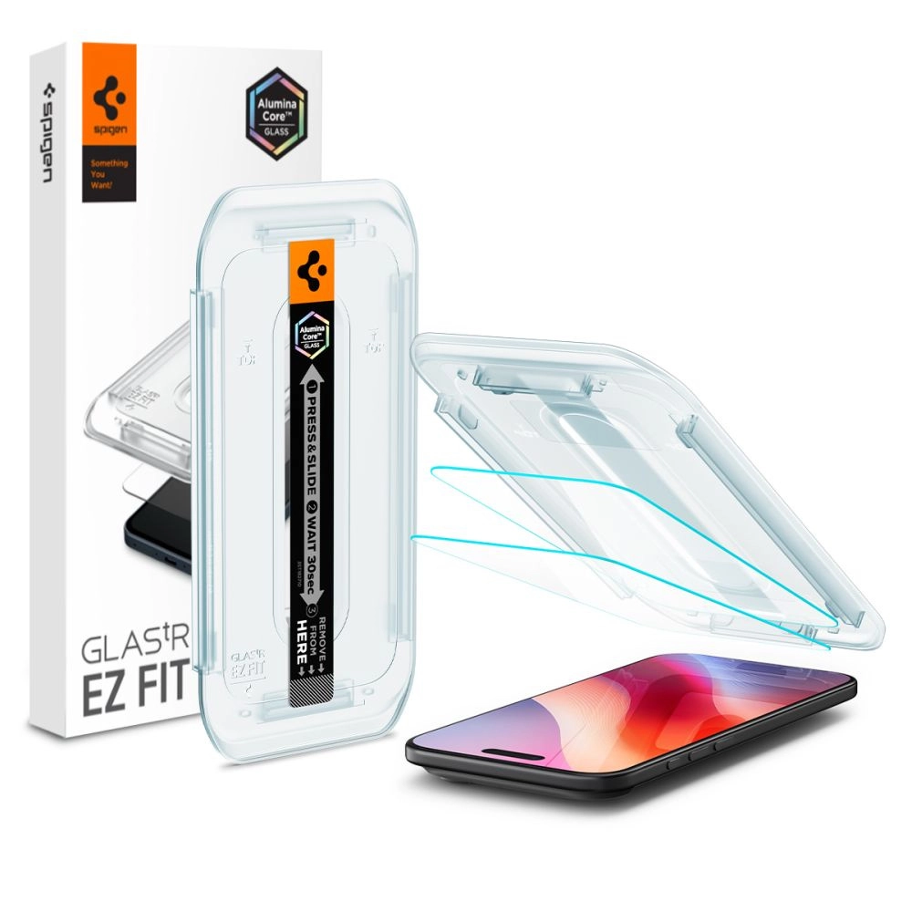 Szkło hartowane Spigen Glas.TR "EZ FIT" do iPhone Air 2szt clear