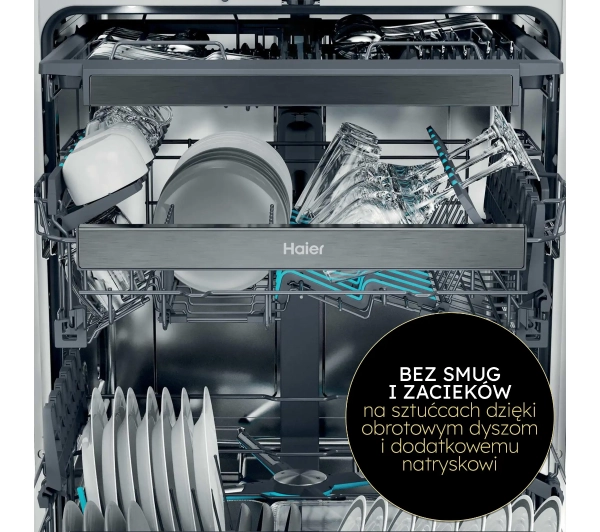 Haier I-Pro Shine Seria 6 XH 4A4F4B 59,7cm Funkcje AI X-spray Zdalne sterowanie - Kup na Raty - RRSO 0%