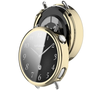 Nakładka na tarczę Bizon Felipe do Xiaomi Watch S4 41mm Złoty