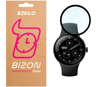 Szkło hybrydowe Bizon Edge Hybrid do Google Pixel Watch 4 41mm
