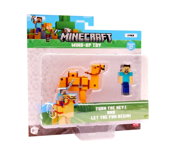 PMI Kids World Minecraft Wind-Up Toy Steve Camel