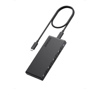 Hub USB Anker 364 A83A2G11 10w1 USB-C Czarny