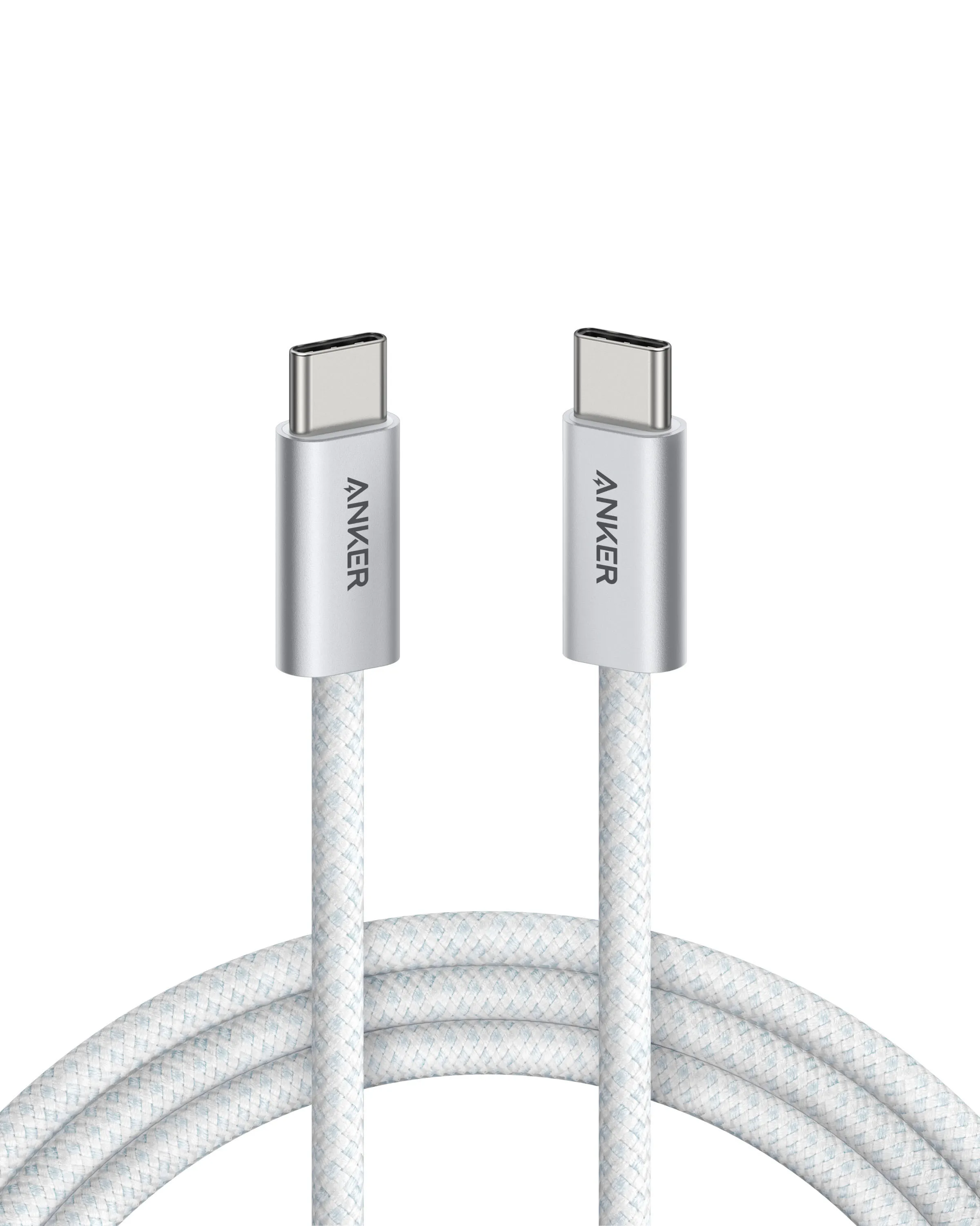 Kabel Anker Zolo A8060H21 USB-C do USB-C 240W 1m Biały