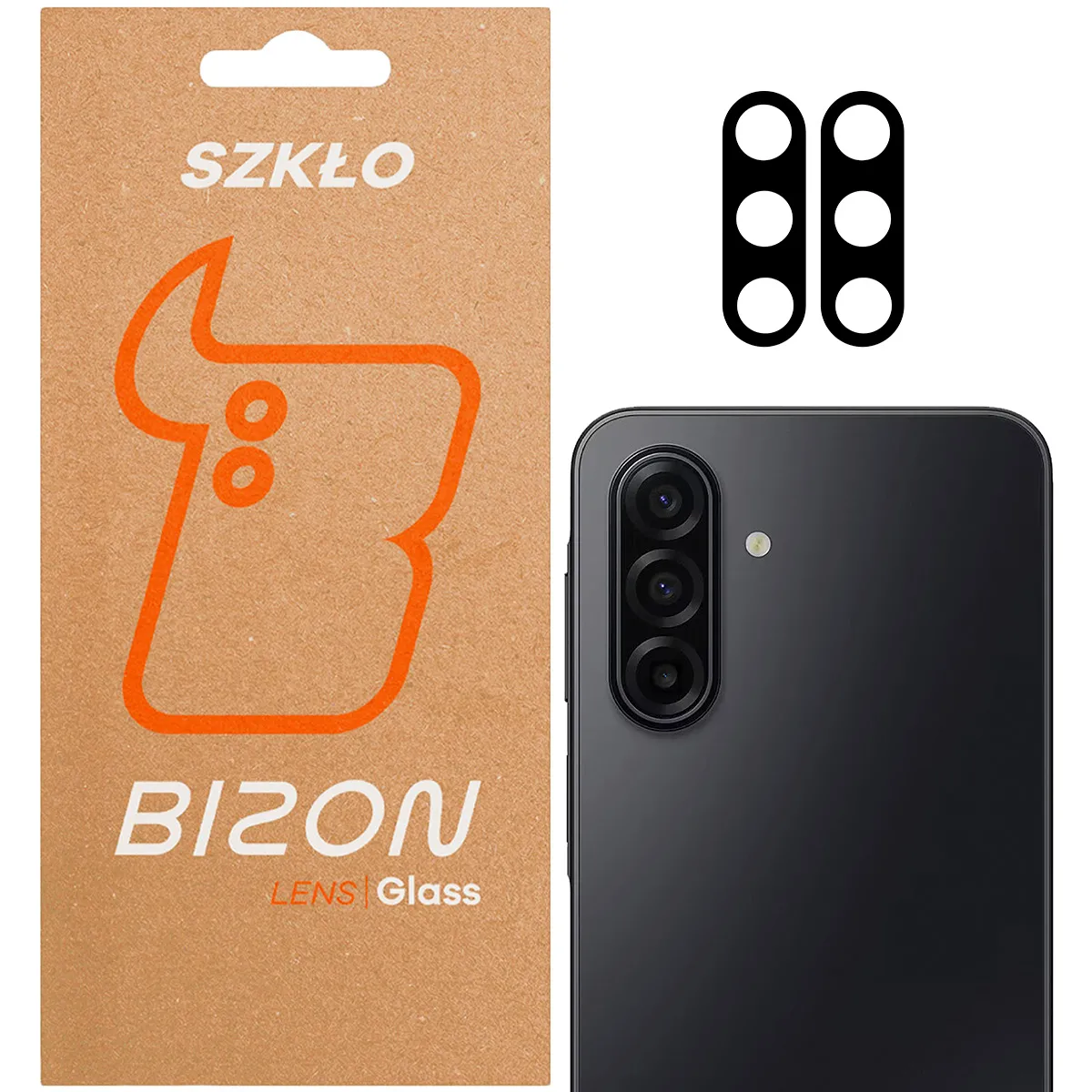 Szkło ochronne Bizon na aparat Silk Lens do Samsung Galaxy A17 5G